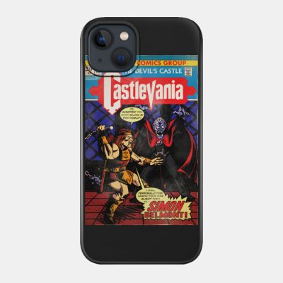 Castlevania Vintage Comic Cover Phone Case Official Castlevania Merch