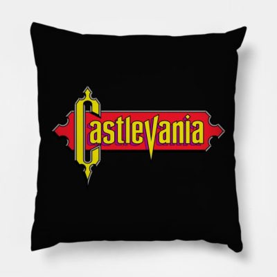 Castlevania Yellow Throw Pillow Official Castlevania Merch