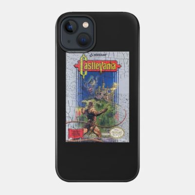 Castlevania Retro Distressed Phone Case Official Castlevania Merch