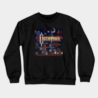 Vania Castle Crewneck Sweatshirt Official Castlevania Merch
