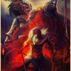 Anime Castlevania Vintage Posters Retro Kraft Paper Wall Art Painting Pictures for Home Decor Room Decoration 26 - Castlevania Store