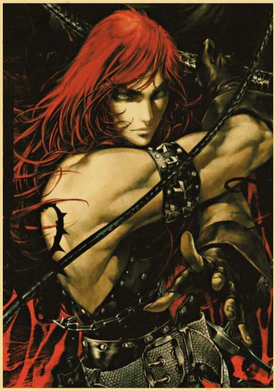 Anime Castlevania Vintage Posters Retro Kraft Paper Wall Art Painting Pictures for Home Decor Room Decoration 34 - Castlevania Store