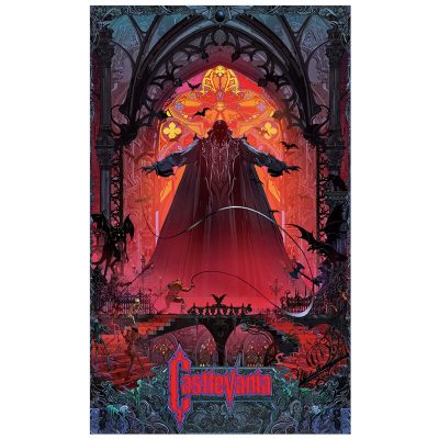 Anime Game Castlevania Poster 2022 New Home Decor Leon Belmont Vampire Dracula Alucard Paper Wall Posters 9 - Castlevania Store