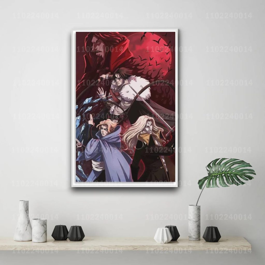 Castlevania Symphony of the Night game 24x36 Decorative Canvas Posters Room Bar Cafe Decor Gift Print 11 - Castlevania Store