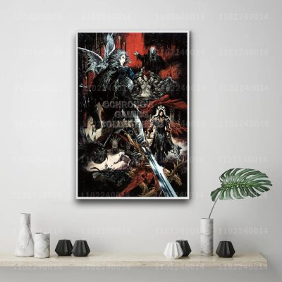 Castlevania Symphony of the Night game 24x36 Decorative Canvas Posters Room Bar Cafe Decor Gift Print 12 - Castlevania Store