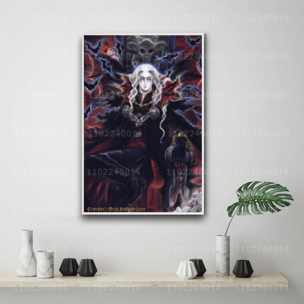 Castlevania Symphony of the Night game 24x36 Decorative Canvas Posters Room Bar Cafe Decor Gift Print 18 - Castlevania Store