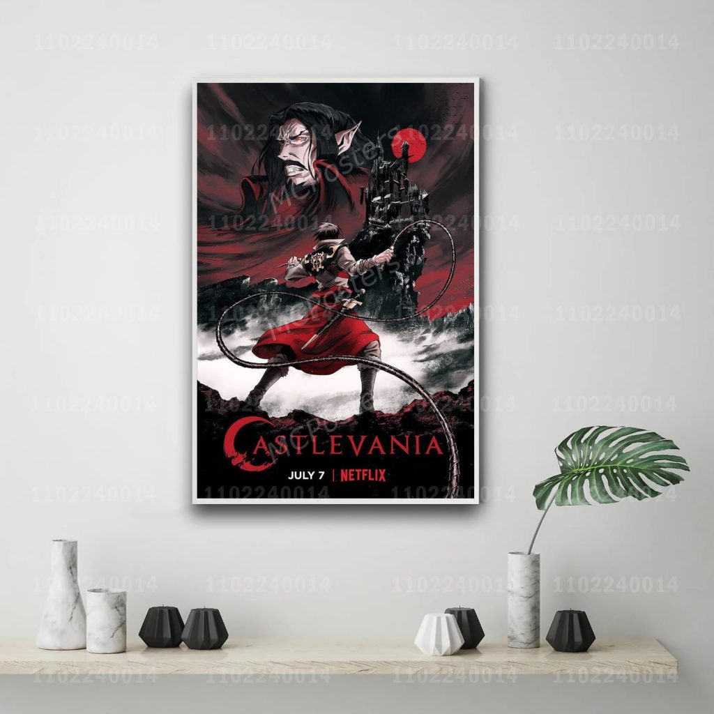 Castlevania Symphony of the Night game 24x36 Decorative Canvas Posters Room Bar Cafe Decor Gift Print 9 - Castlevania Store