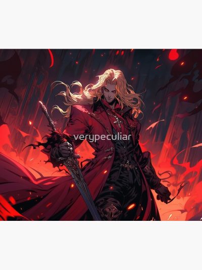 Alucard Castlevania Merchandise (4): Premium Quality T-Shirts And More Inspired By Netflix'S Hit Anime Series Tapestry Official Castlevania Merch