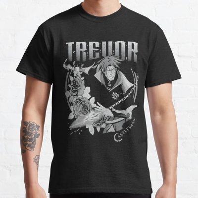 Castlevania Trevor Badge T-Shirt Official Castlevania Merch