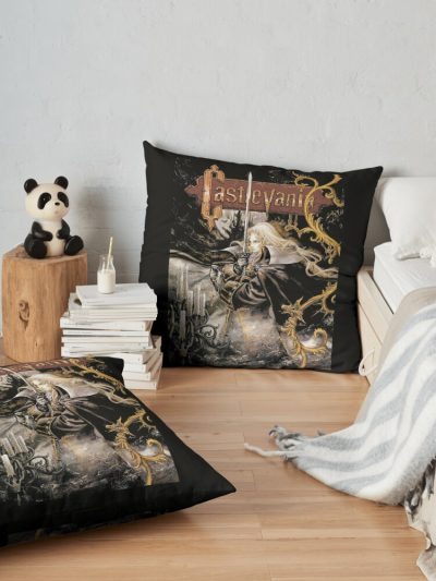 Castlevania - Symphony Of The Night Throw Pillow Official Castlevania Merch
