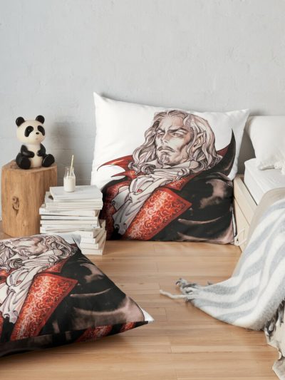 Dracula Hector Chibi Throw Pillow Official Castlevania Merch