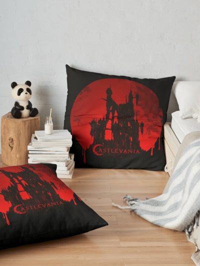 Castlevania Throw Pillow Official Castlevania Merch