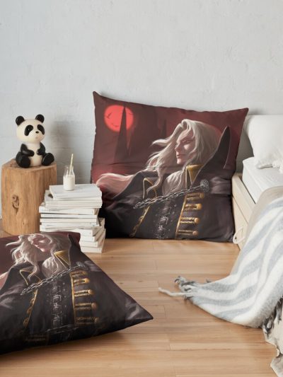 Alucard Throw Pillow Official Castlevania Merch