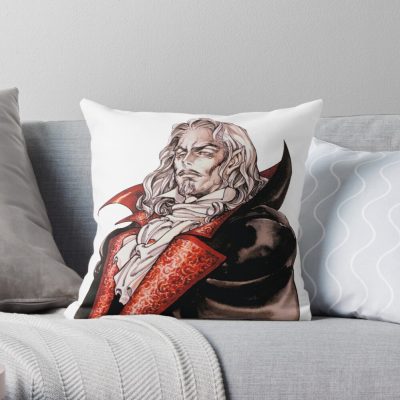 Dracula Hector Chibi Throw Pillow Official Castlevania Merch