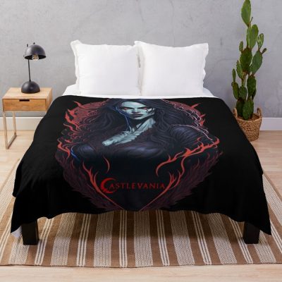 Carmilla - Castlevania Inspired Design Throw Blanket Official Castlevania Merch