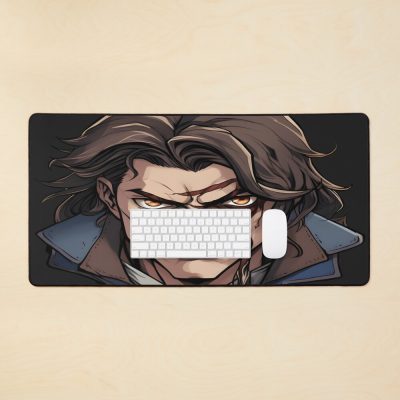 Trevor Belmont - Netflix Castlevania Animated Series Character Fanart Mouse Pad Official Castlevania Merch