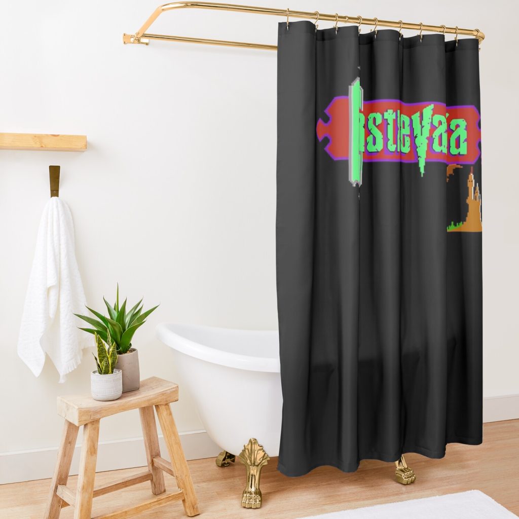 Castlevania V3 Shower Curtain Official Castlevania Merch
