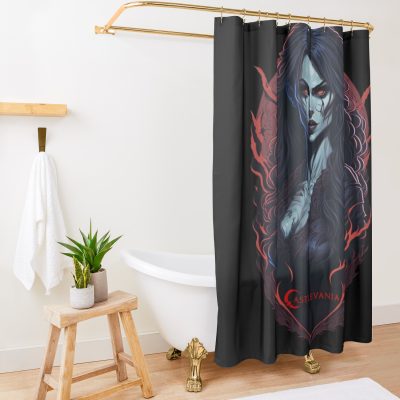 Carmilla - Castlevania Inspired Design Shower Curtain Official Castlevania Merch