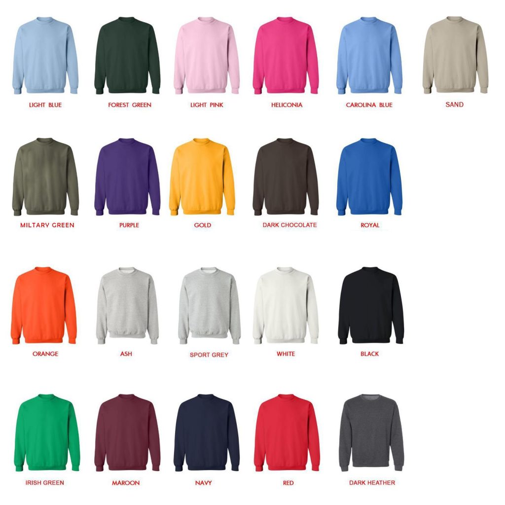 sweatshirt color chart - Castlevania Store